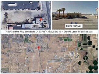 More details for 42145 Sierra Hwy, Lancaster, CA - Land for Rent