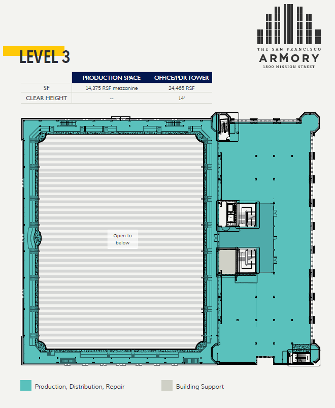 1800 Mission St, San Francisco, CA to rent Floor Plan- Image 1 of 3