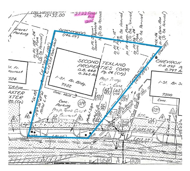 7522 Forest Hill Ave, Richmond, VA for sale - Plat Map - Image 1 of 1