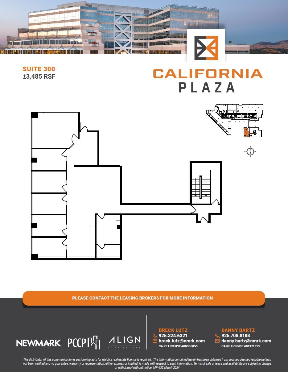 2121 N California Blvd, Walnut Creek, CA to rent Floor Plan- Image 1 of 1