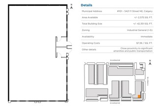 5421 11th St NE, Calgary, AB for rent Floor Plan- Image 1 of 1