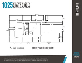 1025 Shary Cir, Concord, CA for rent Floor Plan- Image 2 of 2