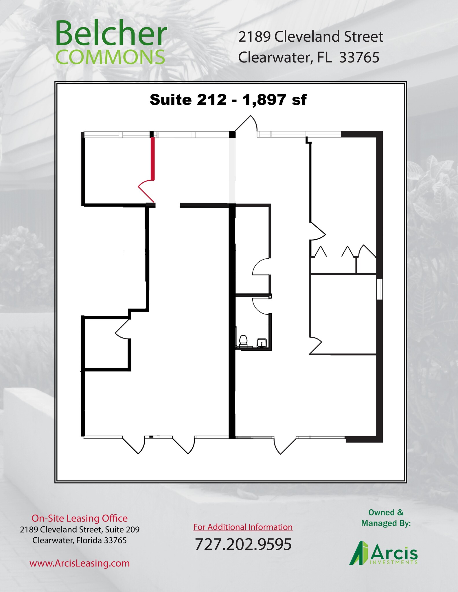 50 S Belcher Rd, Clearwater, FL for rent Site Plan- Image 1 of 1