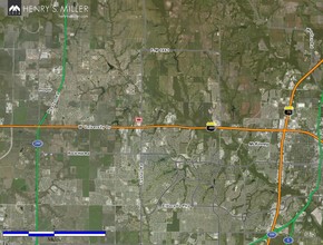 N Custer Rd, Prosper, TX - aerial  map view