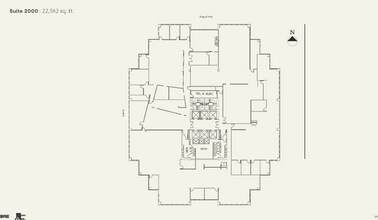 121 King St W, Toronto, ON for rent Floor Plan- Image 1 of 2