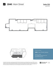 2040 Main St, Irvine, CA for rent Floor Plan- Image 1 of 5