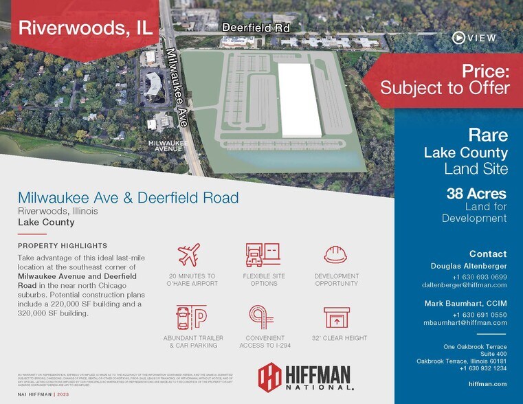 N Milwaukee Ave & Deerfield Parkway, Riverwoods, IL for sale - Other - Image 3 of 3