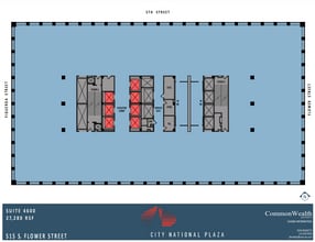 515 S Flower St, Los Angeles, CA for rent Floor Plan- Image 1 of 1