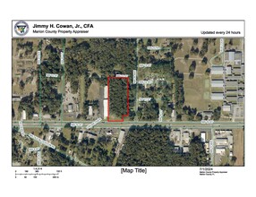 2105 NW 10th st, Ocala, FL - aerial  map view