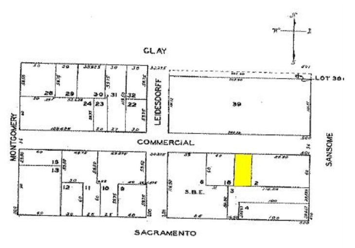 525-527 Commercial St, San Francisco, CA for sale - Plat Map - Image 2 of 50