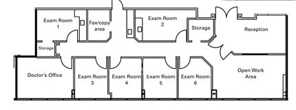 150 N Robertson Blvd, Beverly Hills, CA to rent Floor Plan- Image 1 of 2