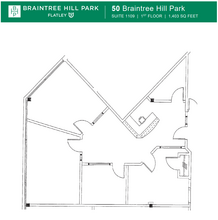 50 Braintree Hill Office Park, Braintree, MA for rent Floor Plan- Image 1 of 1