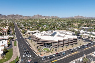 3200 E Camelback Rd, Phoenix, AZ - AERIAL  map view
