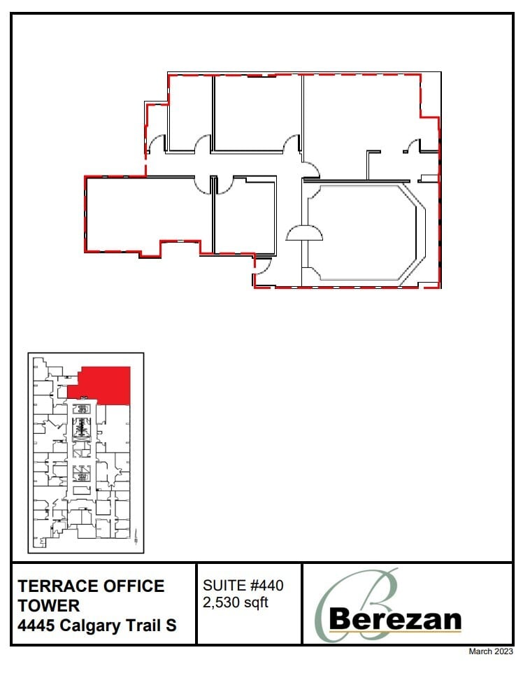 4445 Calgary Trl, Edmonton, AB to rent Floor Plan- Image 1 of 1