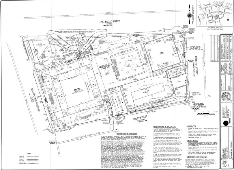 100-140 S Clinton Ave, Rochester, NY for sale - Site Plan - Image 1 of 1