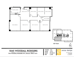 1845 Woodall Rodgers Fwy, Dallas, TX for rent Floor Plan- Image 1 of 1