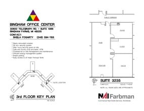 30600-30700 - 30800 Telegraph Rd, Bingham Farms, MI to rent Floor Plan- Image 1 of 1