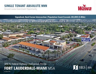 More details for 1891 N Federal Hwy, Hollywood, FL - Retail for Sale