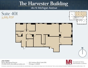 180 N Michigan Ave, Chicago, IL to rent Floor Plan- Image 1 of 1