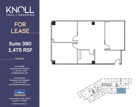 15400 Knoll Trail Dr, Dallas, TX for rent Floor Plan- Image 1 of 2