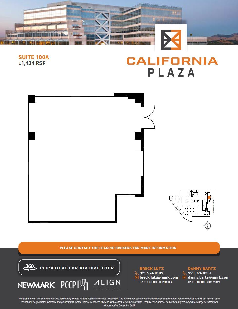 2121 N California Blvd, Walnut Creek, CA to rent Floor Plan- Image 1 of 1