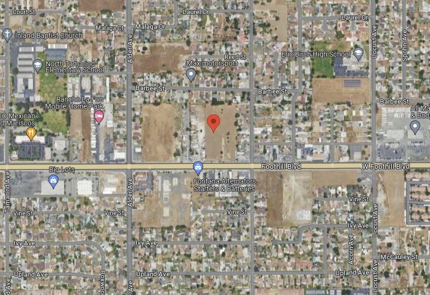 17848 and 17858 Foothill Blvd, Fontana, CA for sale - Building Photo - Image 1 of 5