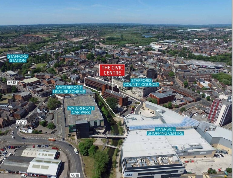 Greengate St, Stafford for sale - Aerial - Image 1 of 1