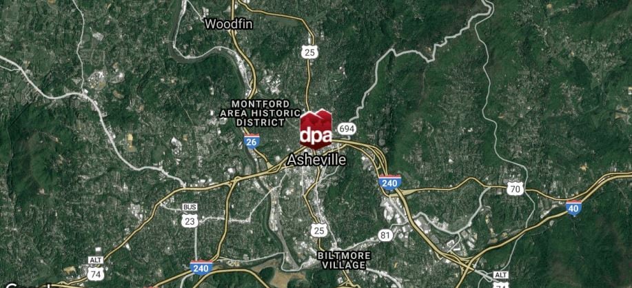 53 N Market St, Asheville, NC to rent - Aerial - Image 3 of 7