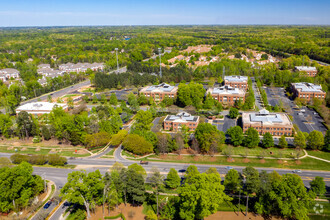 10720 Sikes Pl, Charlotte, NC - aerial  map view