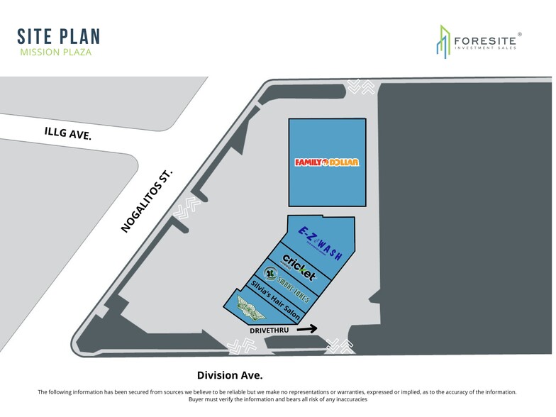 Mission Plaza portfolio of 2 properties for sale on LoopNet.co.uk - Site Plan - Image 3 of 5