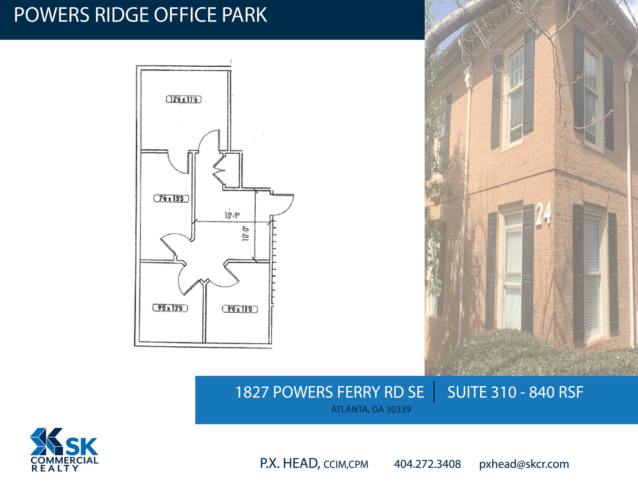 1827 Powers Ferry Rd SE, Atlanta, GA to rent Site Plan- Image 1 of 1