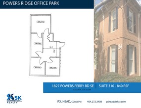 1827 Powers Ferry Rd SE, Atlanta, GA to rent Site Plan- Image 1 of 1