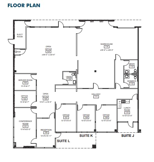 11065 Knott Ave, Cypress, CA to rent Floor Plan- Image 1 of 1