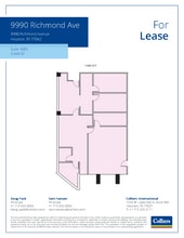 9990 Richmond Ave, Houston, TX to rent Floor Plan- Image 1 of 1