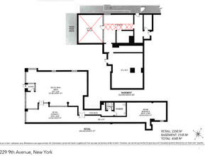 229-231 9th Ave, New York, NY for rent Floor Plan- Image 1 of 1