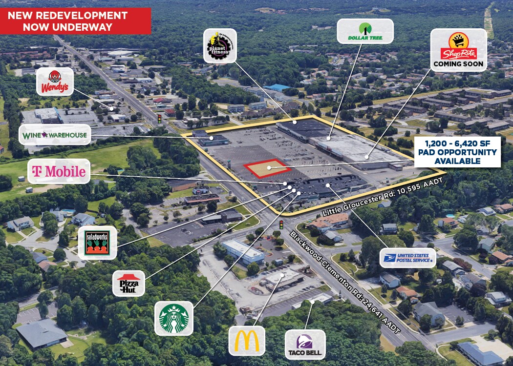 1468-1490 Blackwood-Clementon Rd, Gloucester City, NJ to rent Building Photo- Image 1 of 1