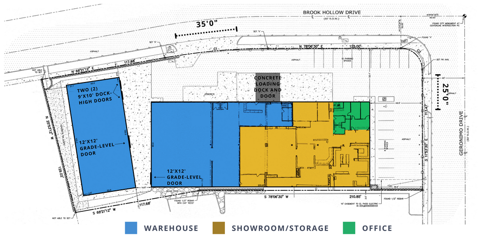 1345 Geronimo Dr, El Paso, TX for sale - Site Plan - Image 3 of 18