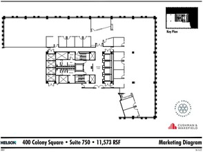 1175 Peachtree St NE, Atlanta, GA for rent Floor Plan- Image 2 of 2