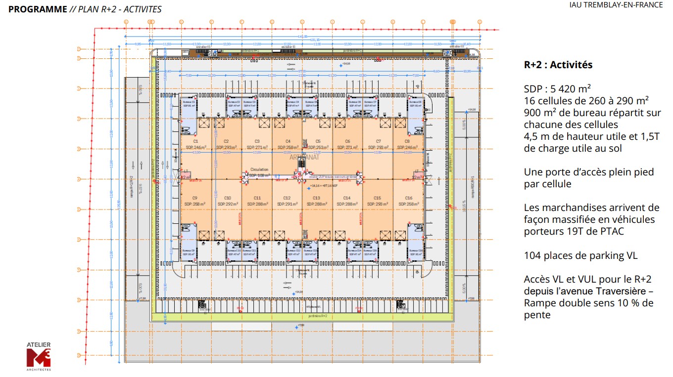 Industrial in Tremblay-en-France for sale Floor Plan- Image 1 of 1