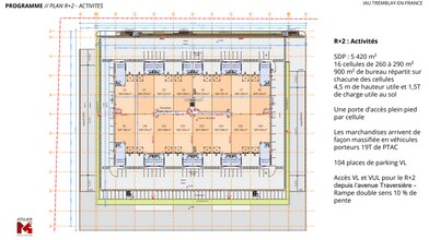 Industrial in Tremblay-en-France for sale Floor Plan- Image 1 of 1