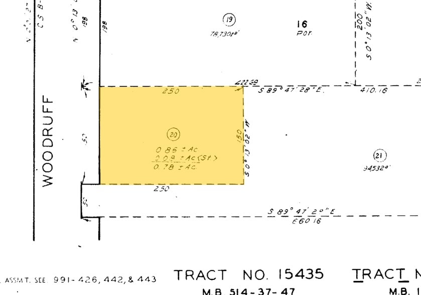 3840 Woodruff Ave, Long Beach, CA to rent - Plat Map - Image 3 of 50