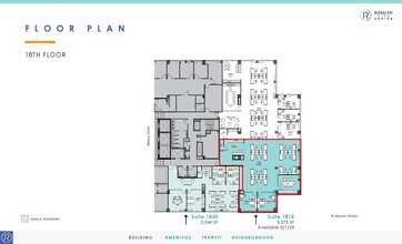 1700 N Moore St, Arlington, VA for rent Floor Plan- Image 1 of 1