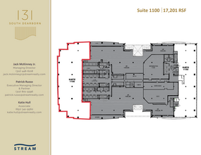 131 S Dearborn St, Chicago, IL for rent Floor Plan- Image 1 of 1