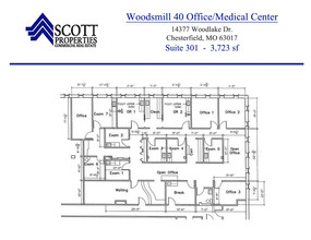 14377 Woodlake Dr, Chesterfield, MO for rent Floor Plan- Image 1 of 7