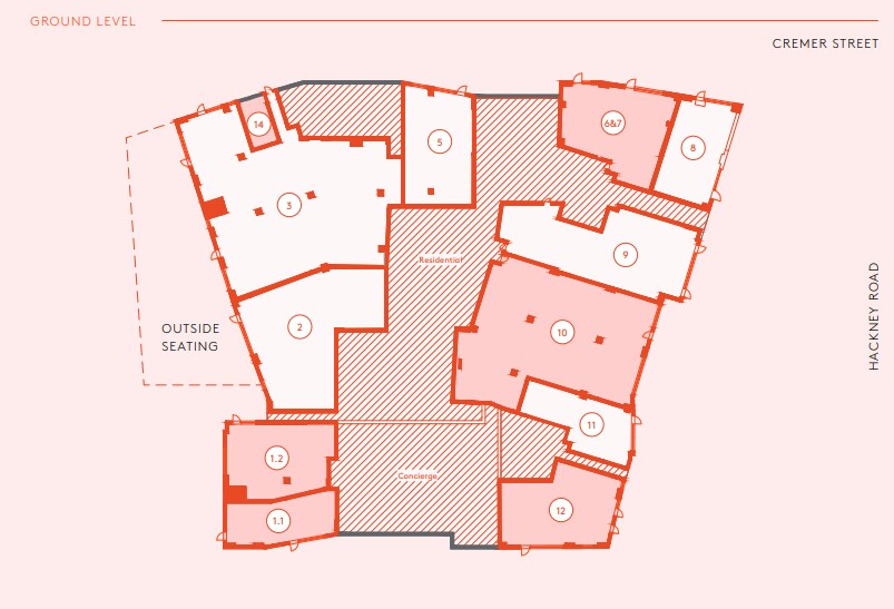 126-137 Hackney Rd, London for sale Floor Plan- Image 1 of 1