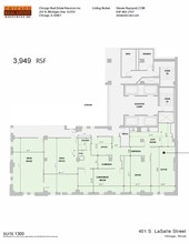 401 S LaSalle St, Chicago, IL for rent Floor Plan- Image 1 of 5