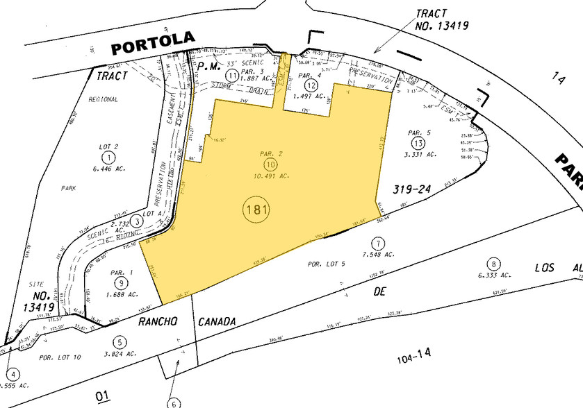 27422 Portola Pky, Foothill Ranch, CA for rent - Plat Map - Image 2 of 7