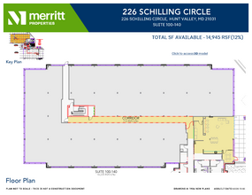 215 Schilling Cir, Hunt Valley, MD for rent Floor Plan- Image 2 of 2