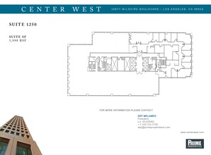 10877 Wilshire Blvd, Los Angeles, CA for rent Site Plan- Image 1 of 1