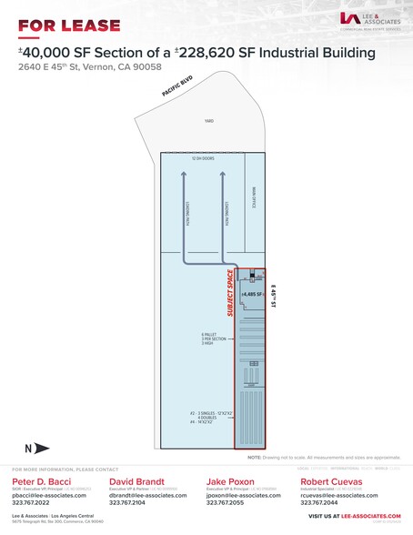 2640 E 45th St, Vernon, CA for rent - Site Plan - Image 3 of 3